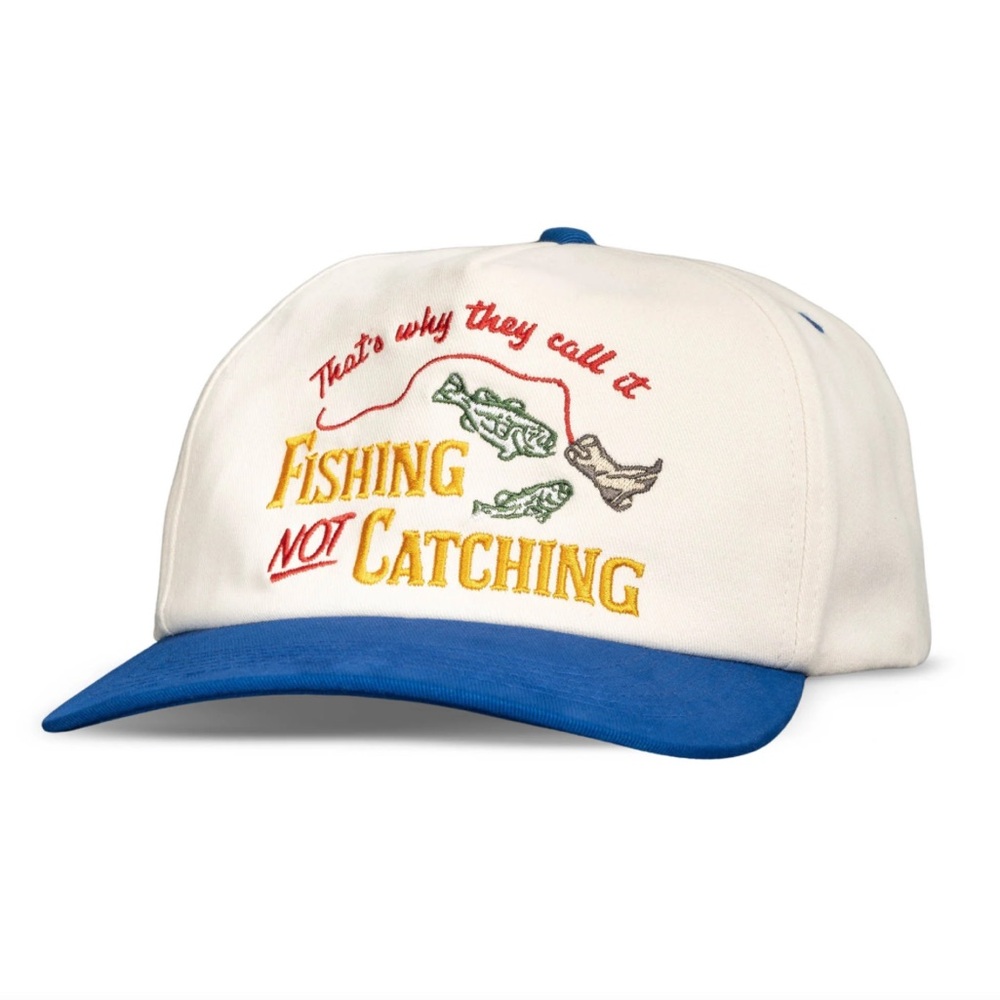 Sendra Cream and Blue Fishing Hat